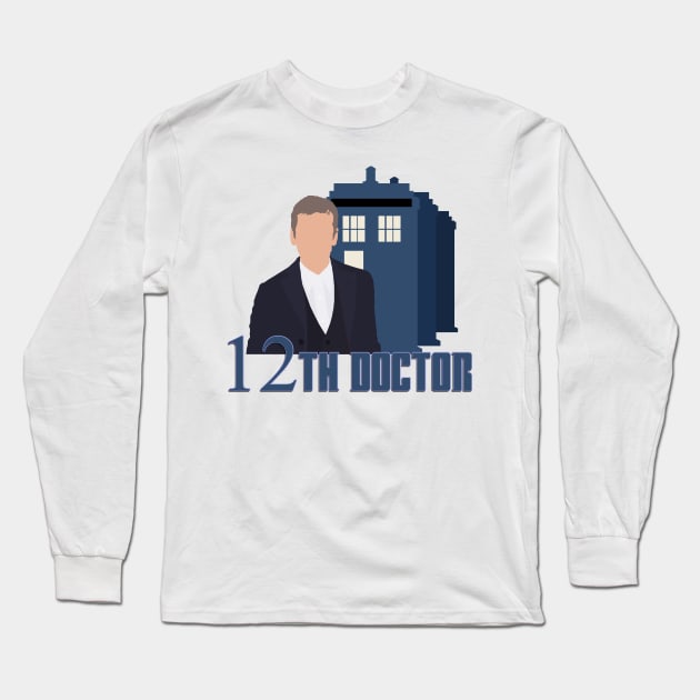 12th Doctor Long Sleeve T-Shirt by Sutilmente